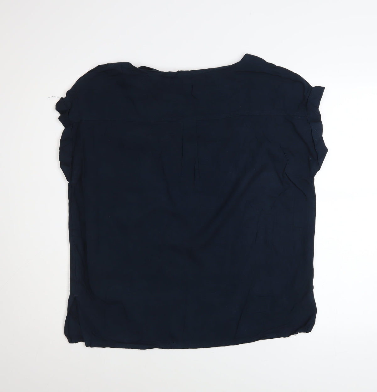 Womens UK Size 14 NEXT Blue Basic Blouse