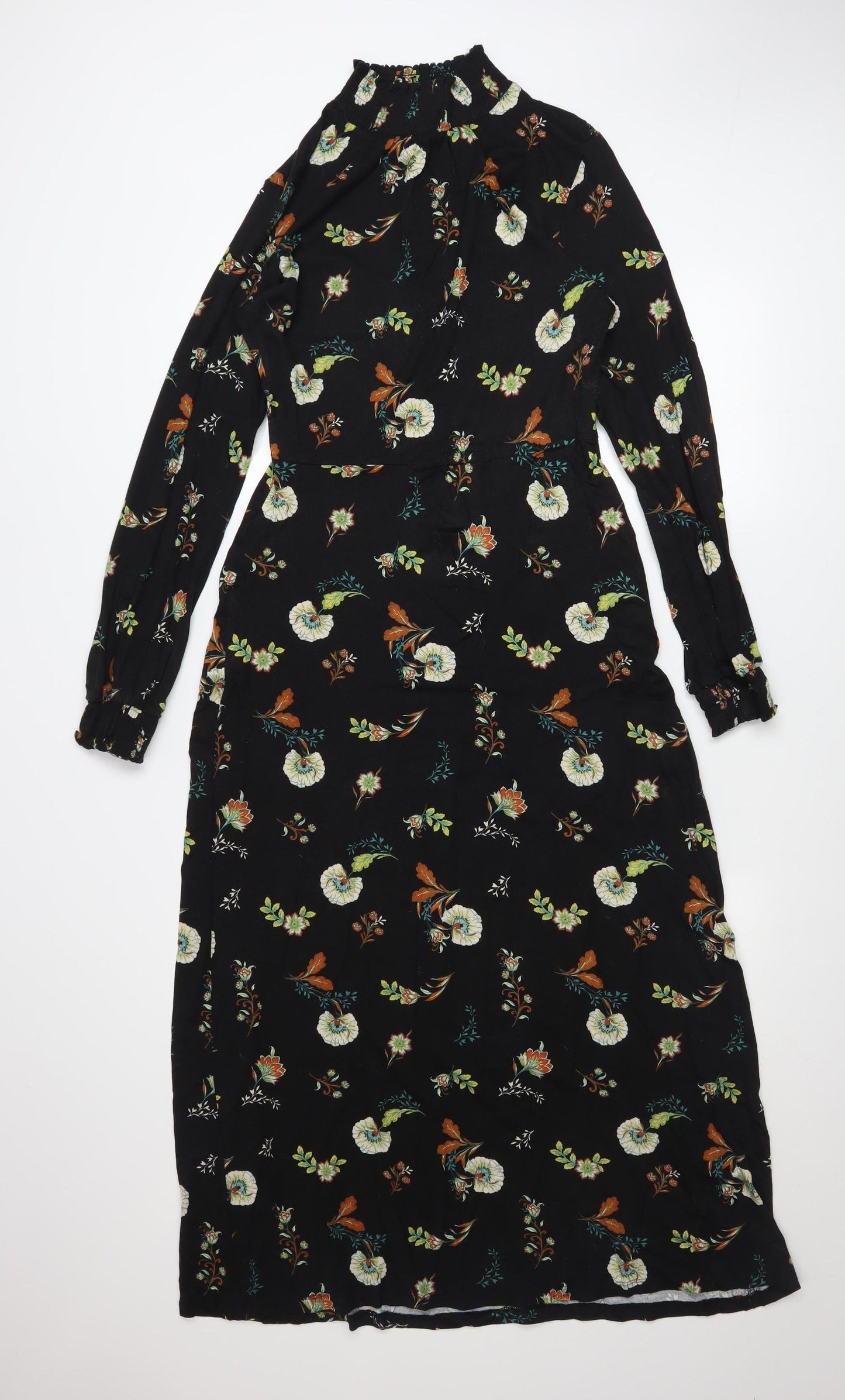 Womens UK Size 10 Warehouse Fit & Flare Dress