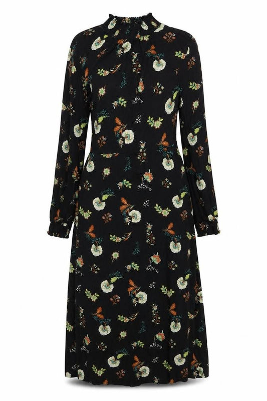Womens UK Size 10 Warehouse Fit & Flare Dress