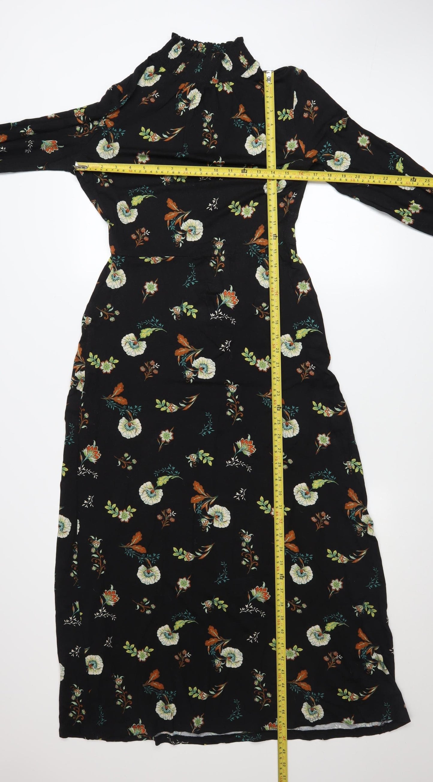 Womens UK Size 10 Warehouse Fit & Flare Dress