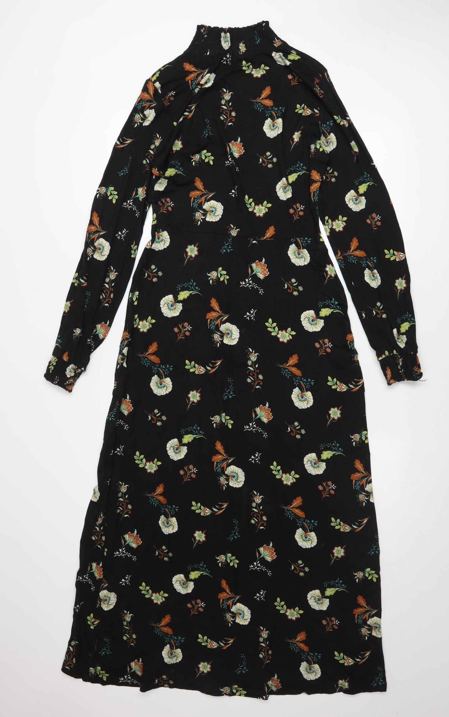 Womens UK Size 10 Warehouse Fit & Flare Dress