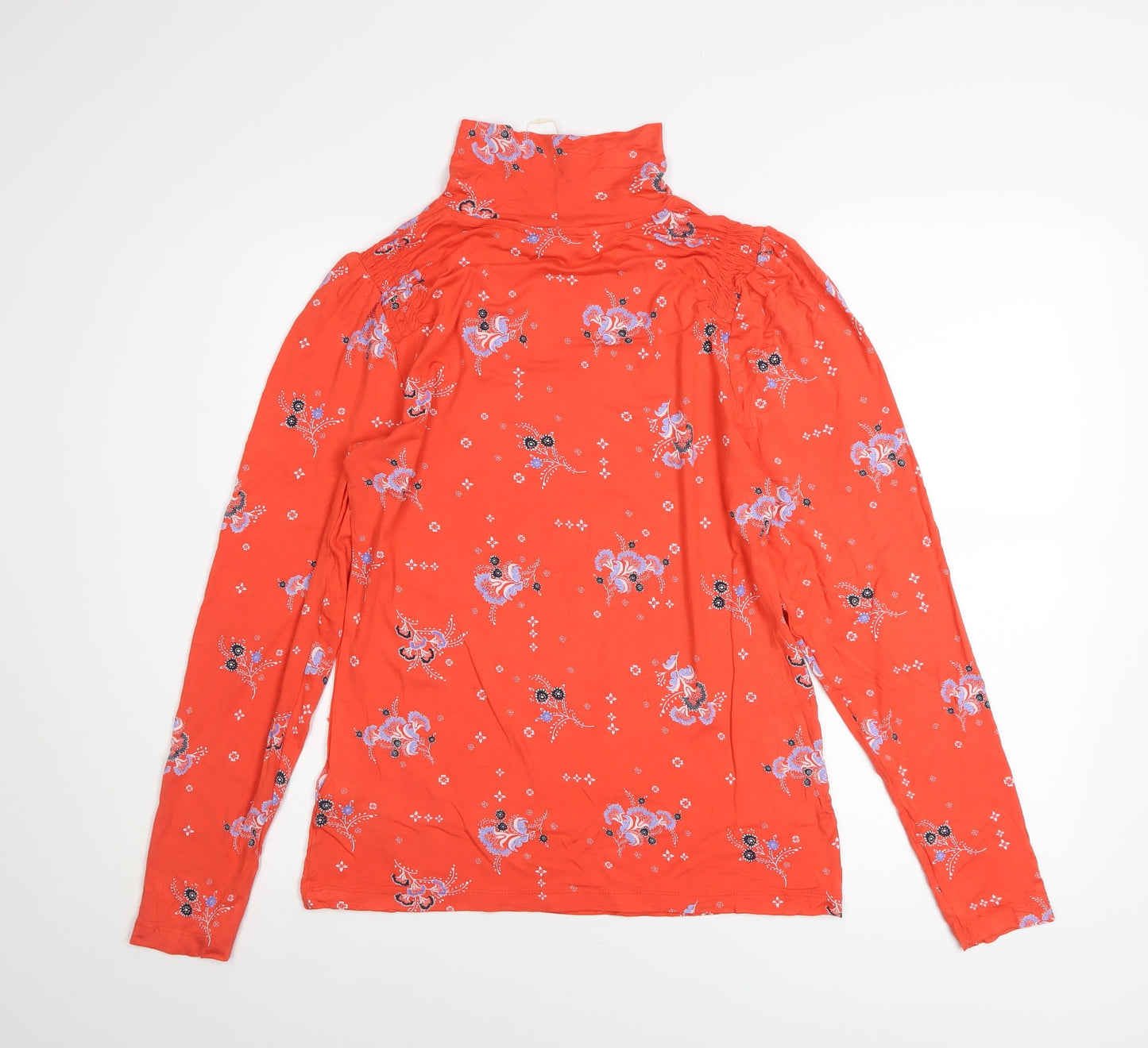 Womens UK Size 12 Marks and Spencer Red Tunic Blouse
