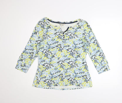 Womens UK Size 14 Spirit at M&Co Ivory Basic T-Shirt