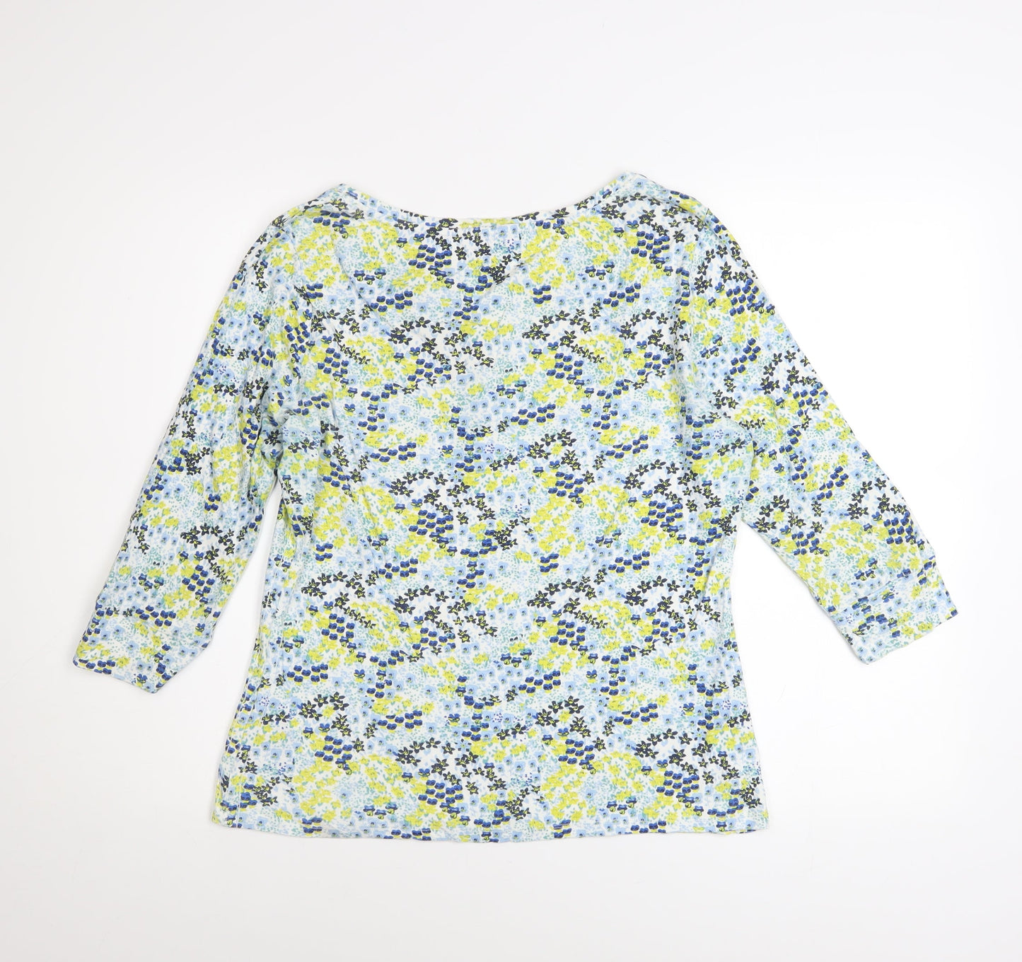 Womens UK Size 14 Spirit at M&Co Ivory Basic T-Shirt