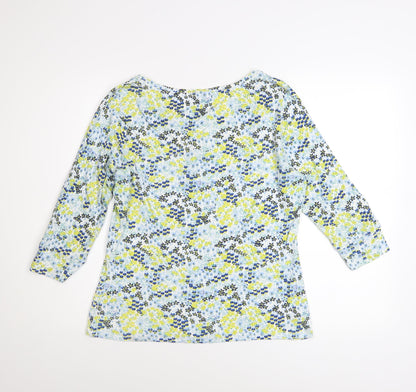 Womens UK Size 14 Spirit at M&Co Ivory Basic T-Shirt