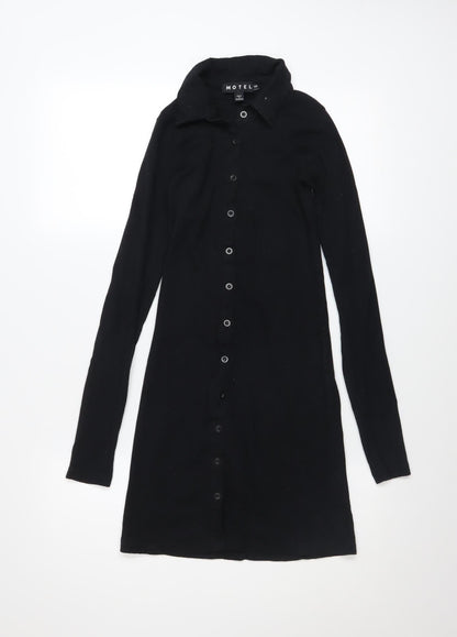 Womens UK Size XS Motel Shirt Dress