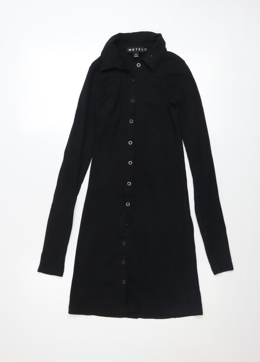 Womens UK Size XS Motel Shirt Dress