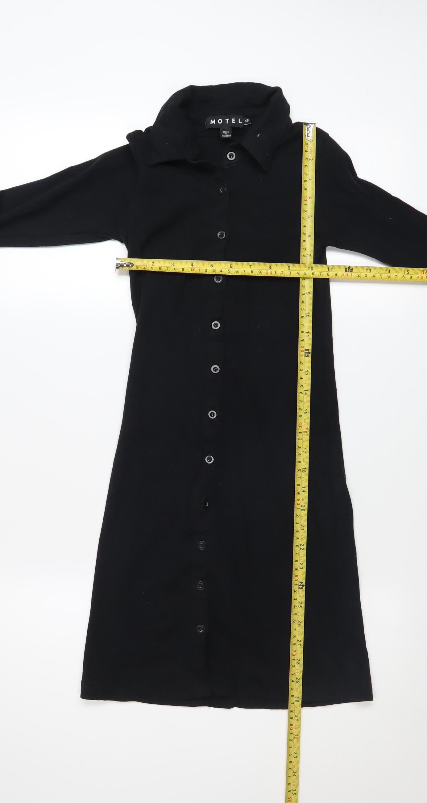 Womens UK Size XS Motel Shirt Dress