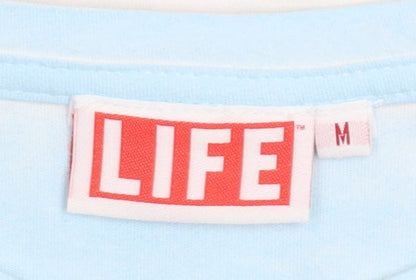 Mens UK Size M LIFE Multicoloured  T-Shirt