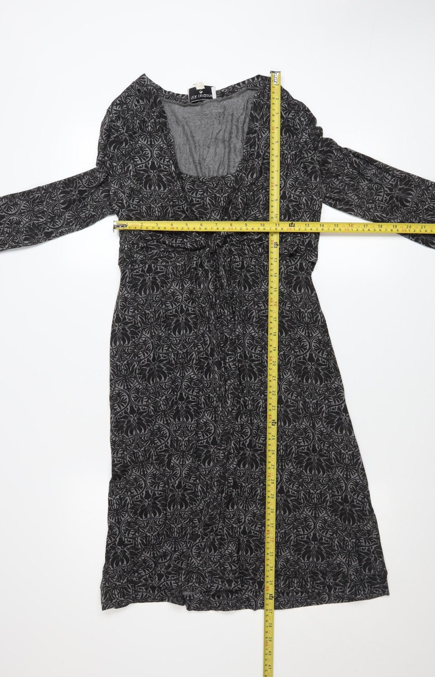 Womens UK Size 12 Rick Cardona A-Line Dress