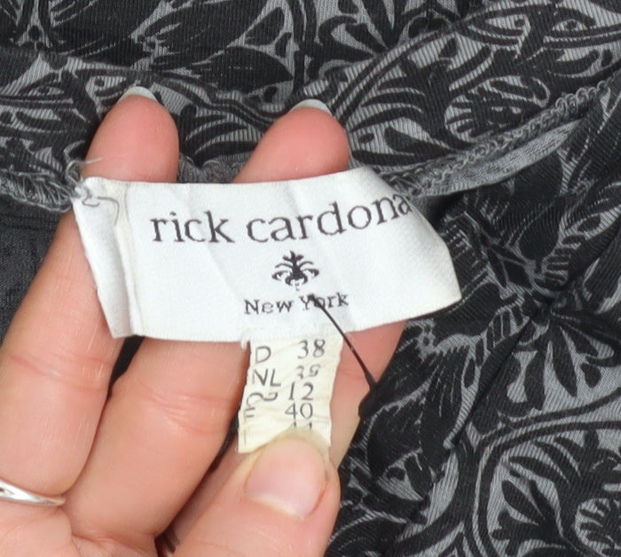 Womens UK Size 12 Rick Cardona A-Line Dress