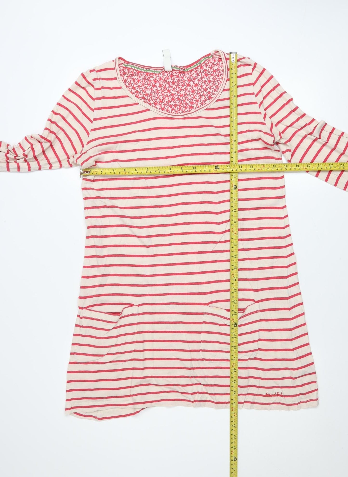 Womens UK Size 12 Weird Fish T-Shirt Dress