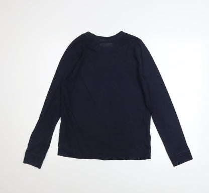 Boys UK Size 13-14 Years abercrombie kids Blue Basic T-Shirt