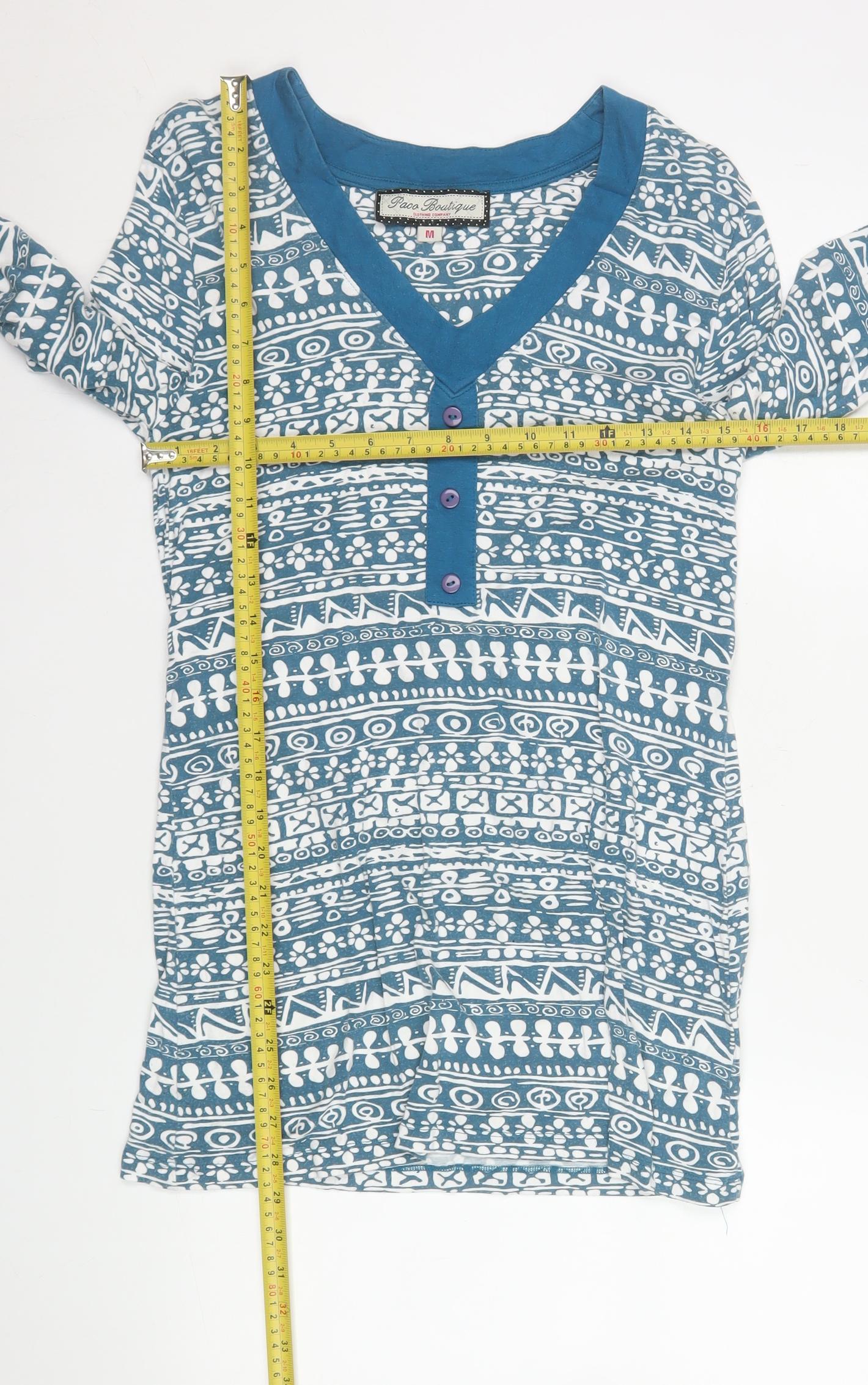 Womens UK Size M Paco Boutique Shirt Dress