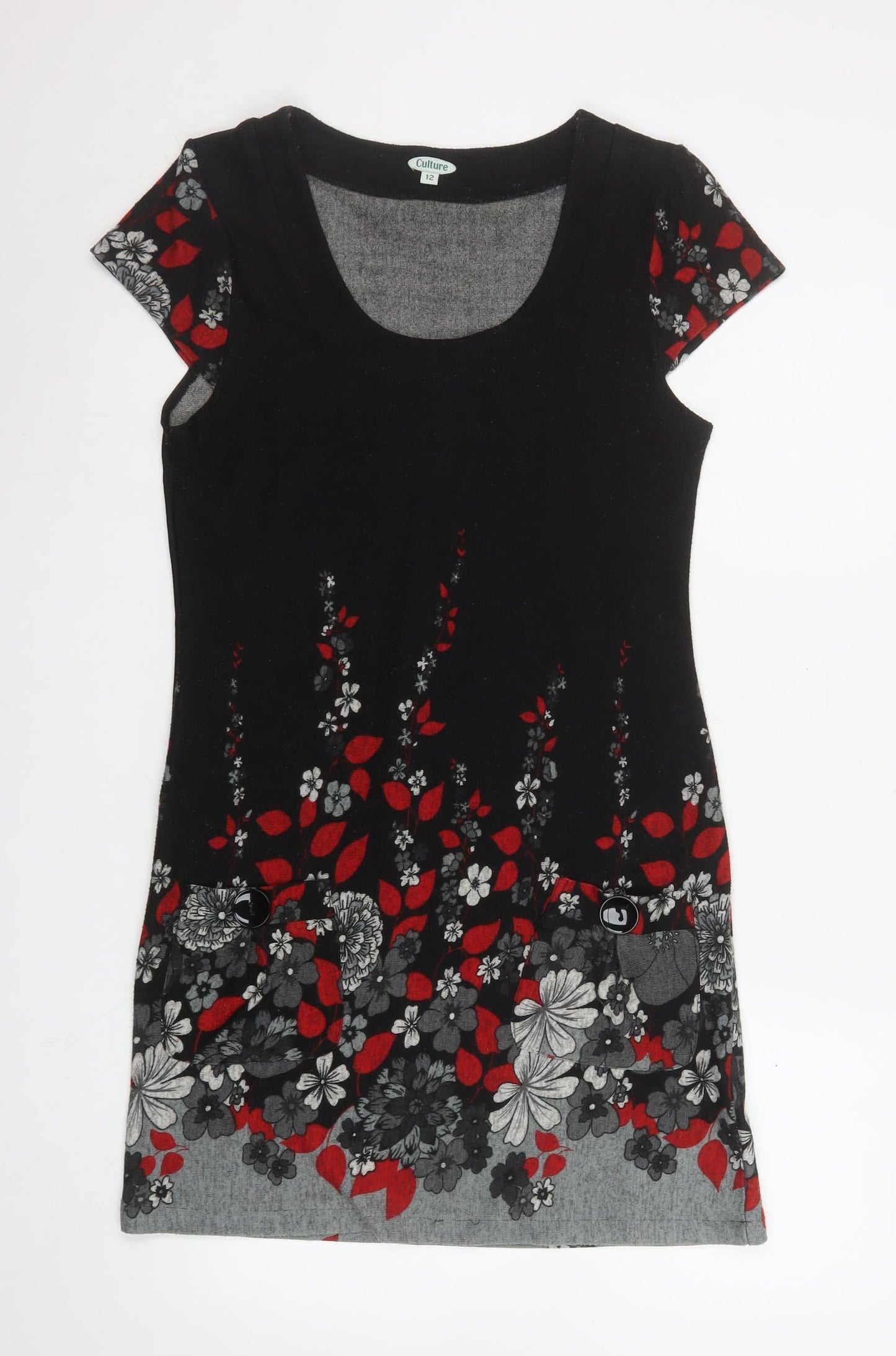 Womens UK Size 12 CULTURE Shift Dress