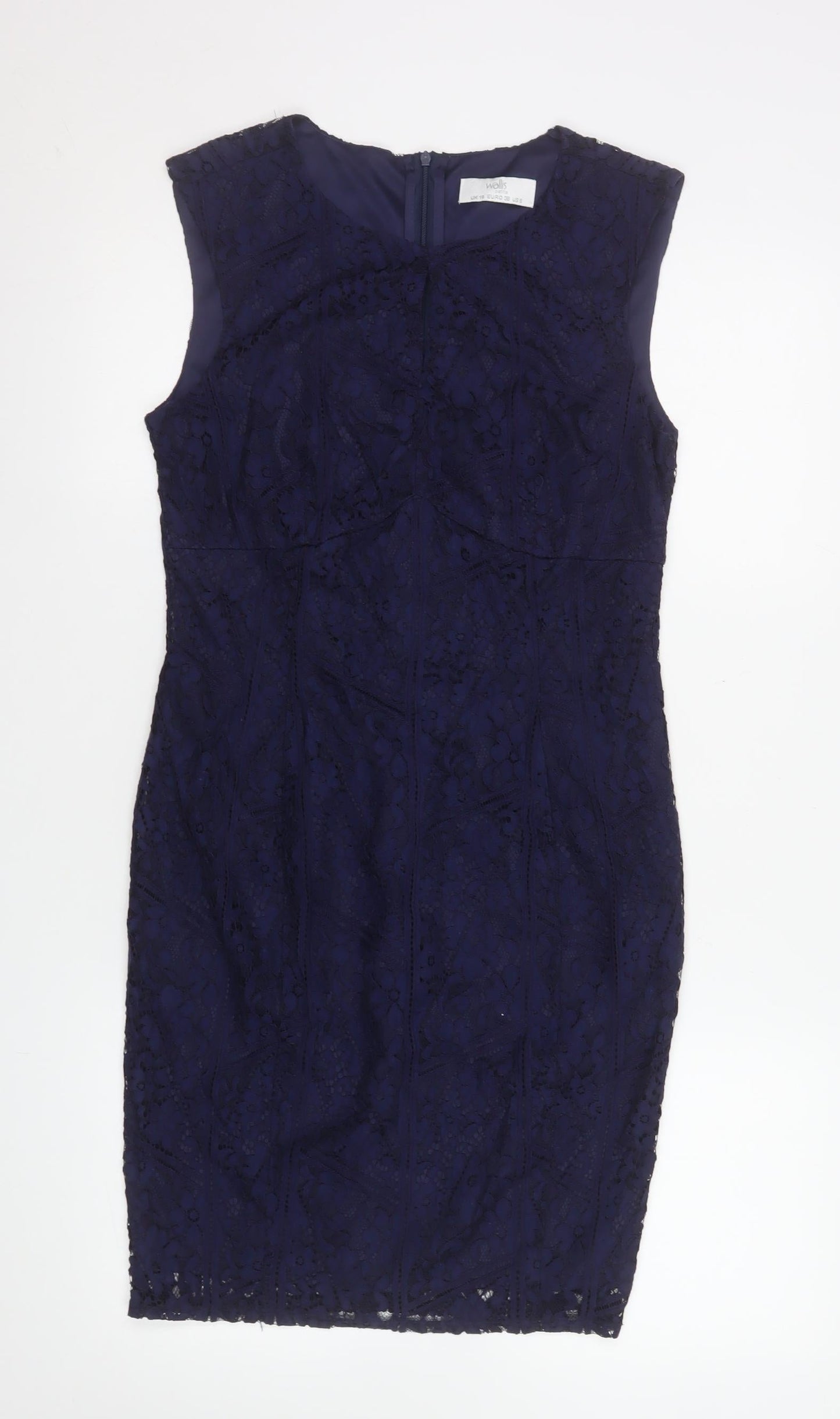 Womens UK Size 10 Wallis Sheath Dress