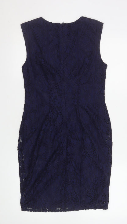 Womens UK Size 10 Wallis Sheath Dress