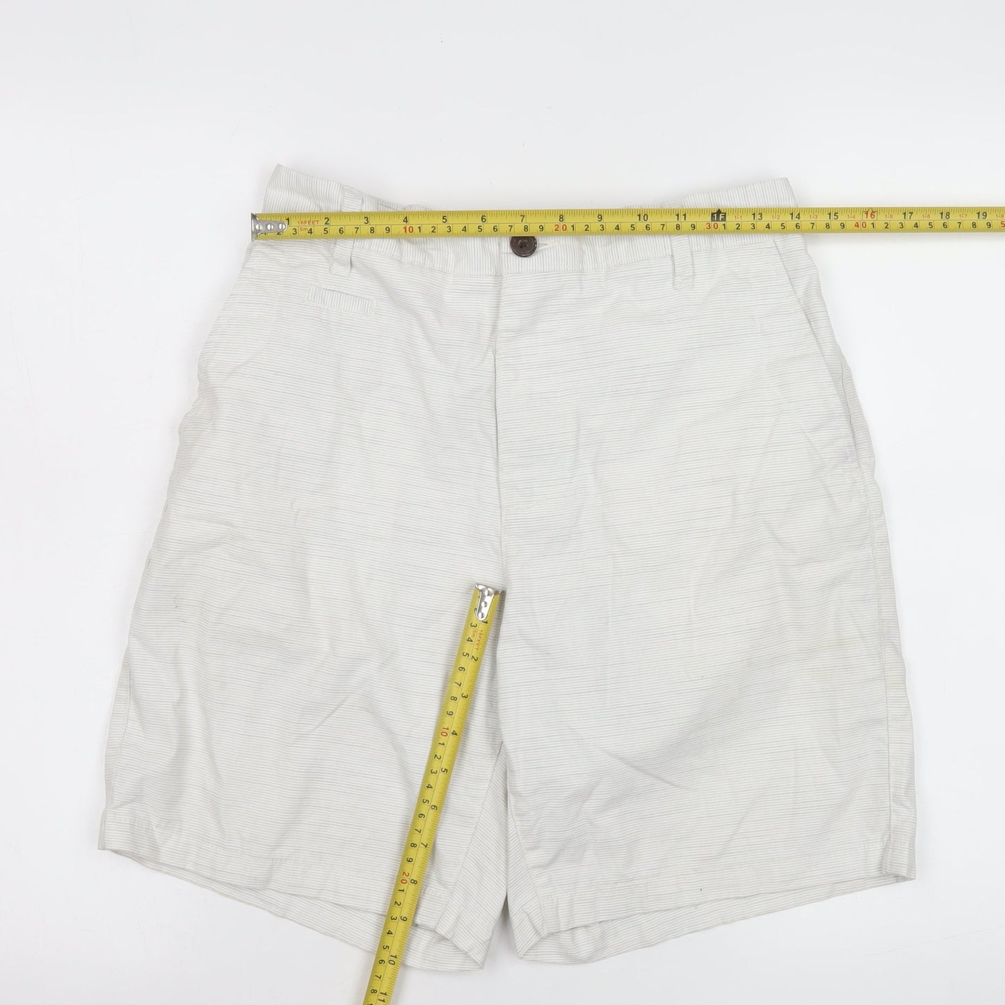 Mens UK Size L Guidly Regular Fit Chino Shorts