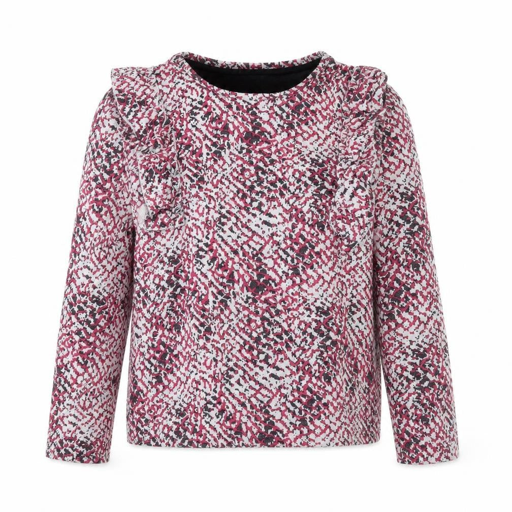 Womens UK Size 10 Savida Multicoloured Cropped Blouse