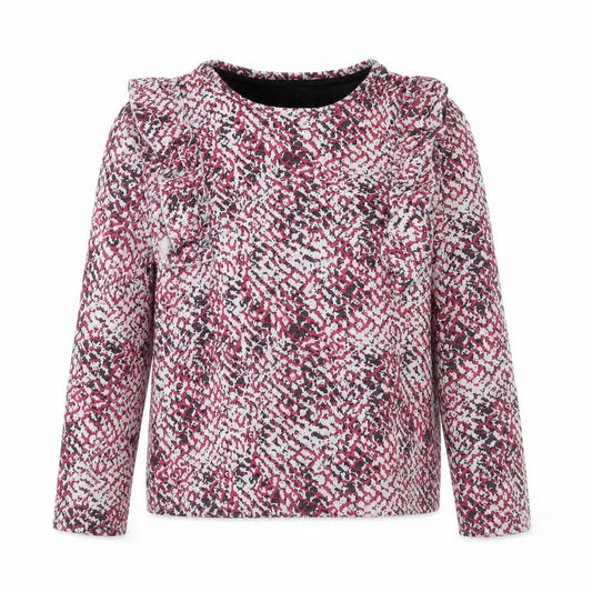 Womens UK Size 10 Savida Multicoloured Cropped Blouse