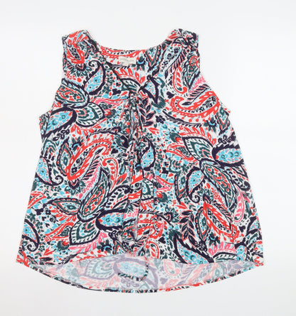 Womens UK Size M Monsoon Multicoloured Tunic Blouse