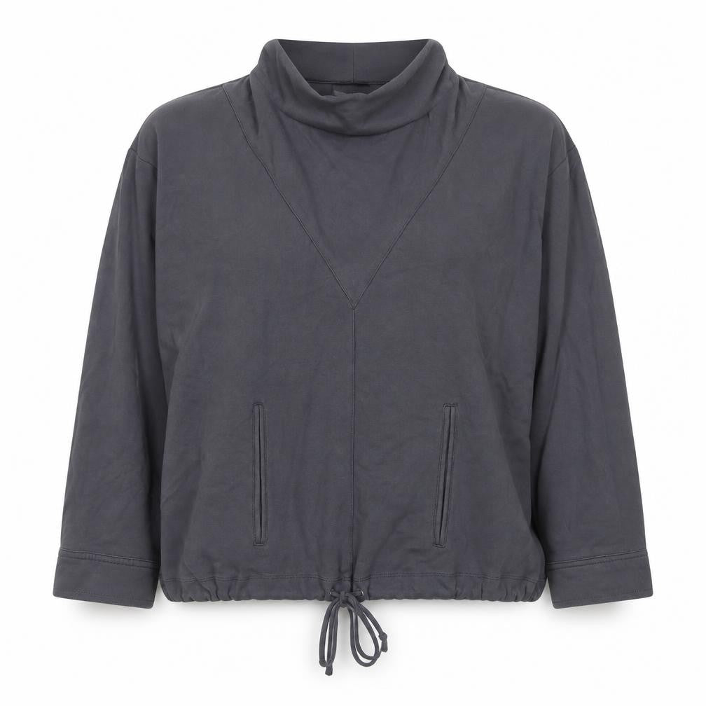 Womens UK Size 16 Gallery Grey Basic Blouse
