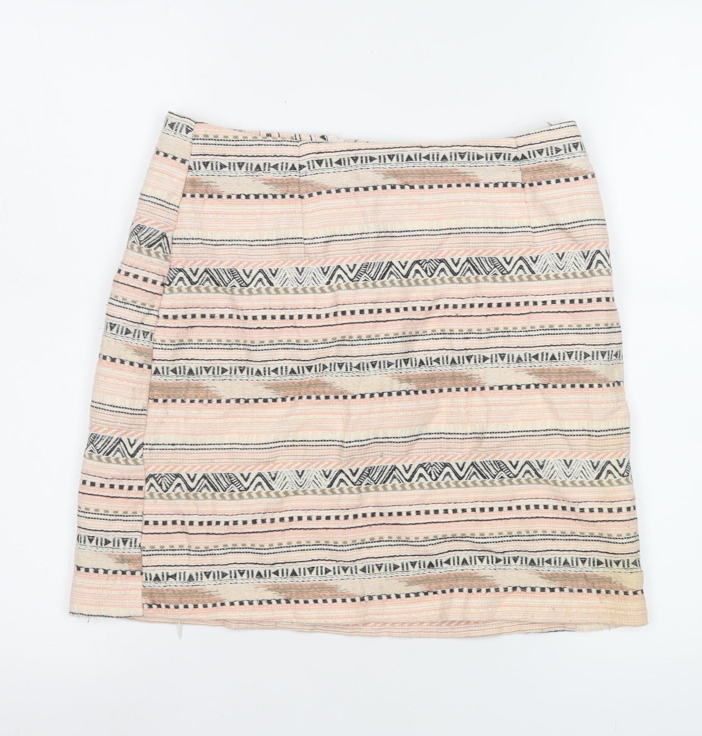 Womens UK Size 10 New Look Straight & Pencil Twill Skirt