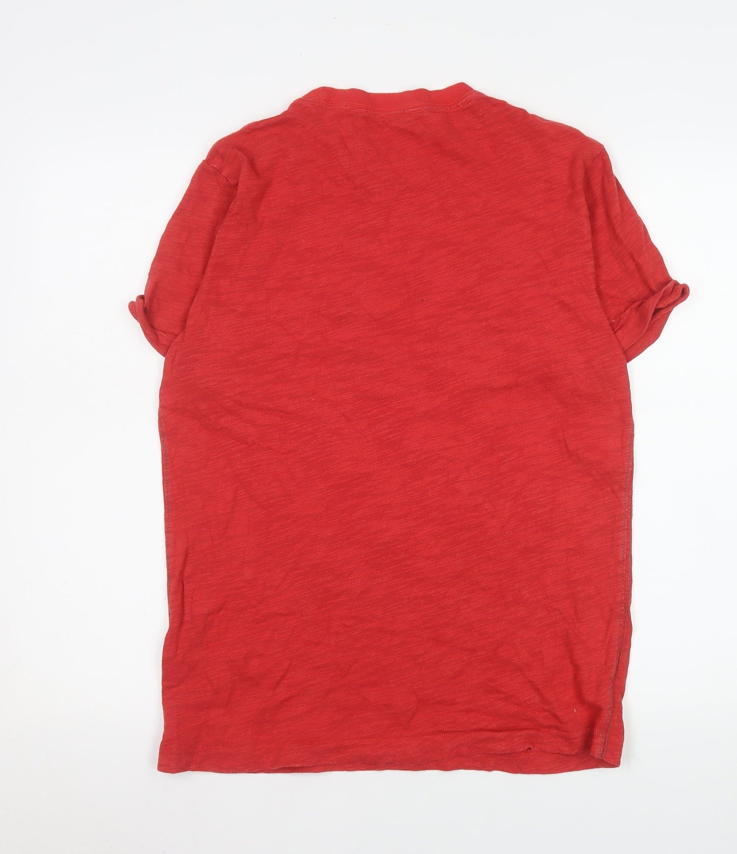 Mens UK Size XS Roots Red  T-Shirt