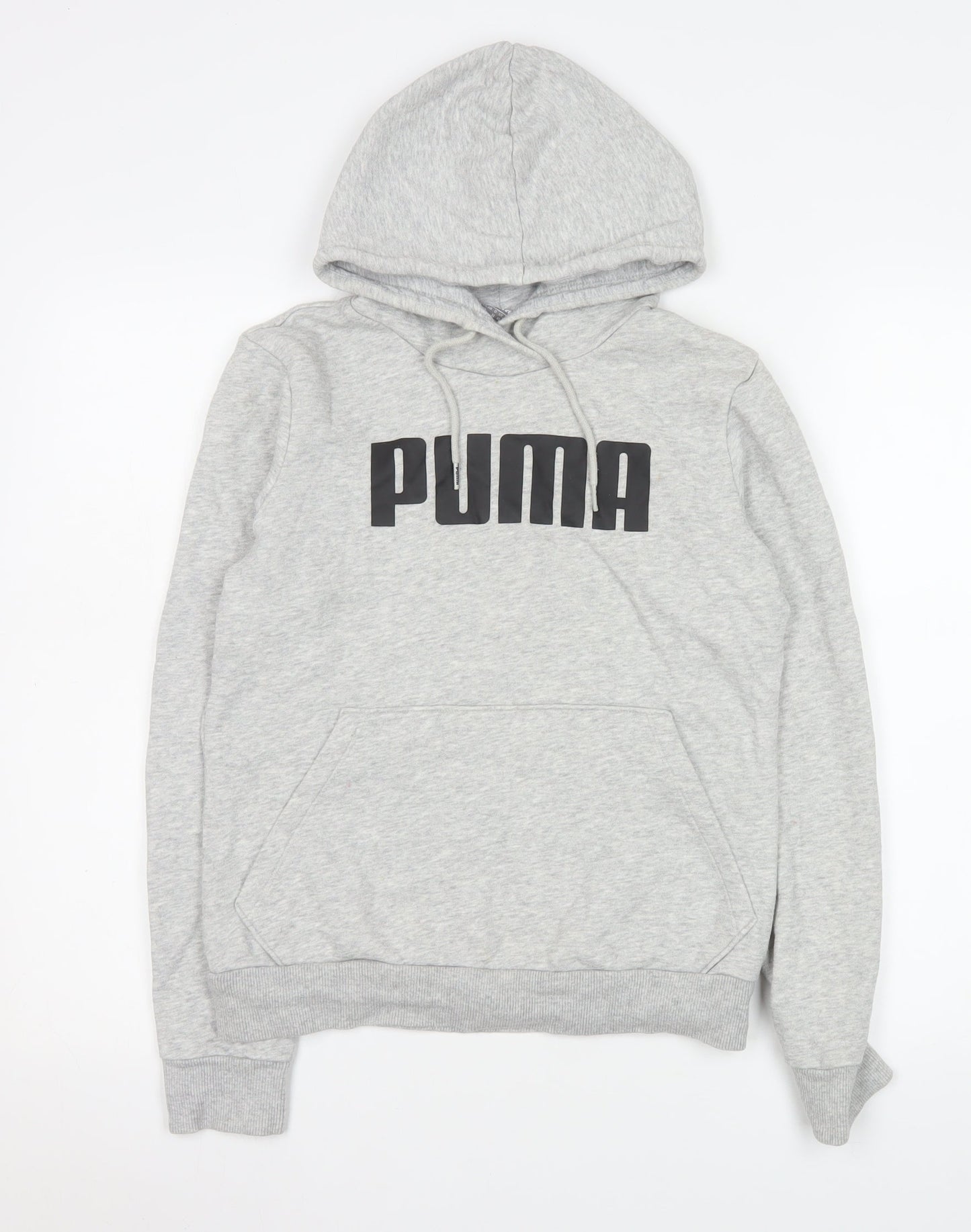 Womens UK Size 10 PUMA Grey Pullover Hoodie