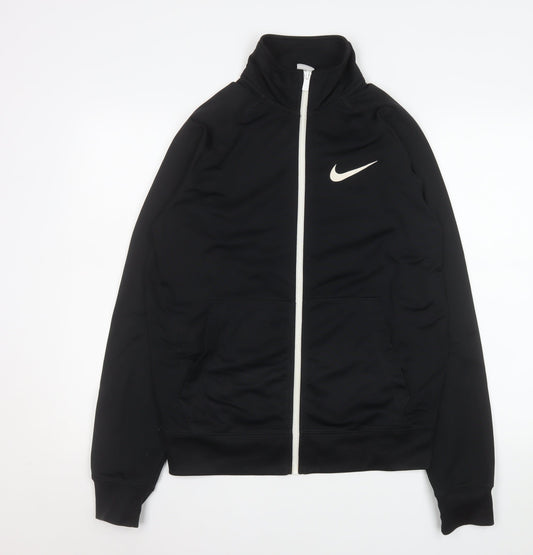 Nike Men’s Black Medium Full Zip Sports Jacket Regular Fit