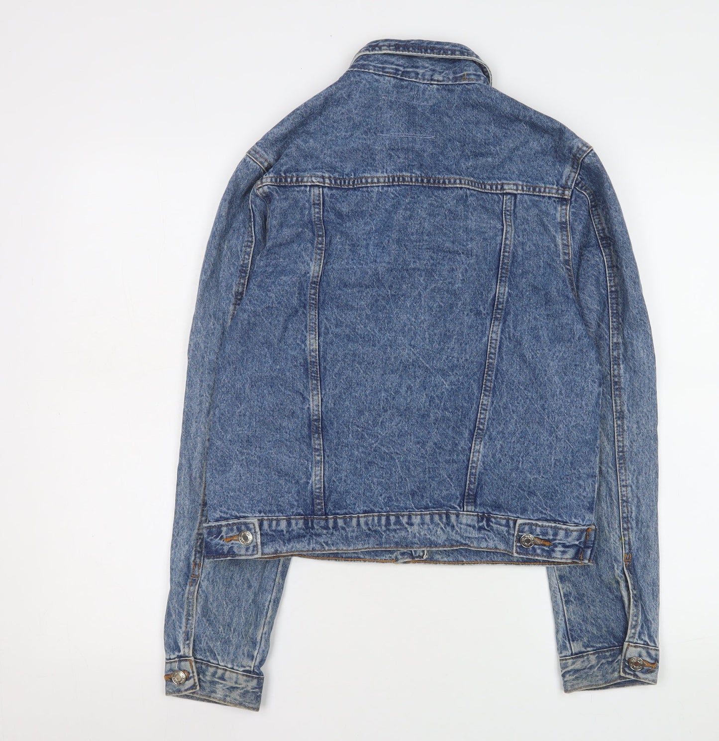 Womens UK Size 4 denim co. Blue Basic Jacket