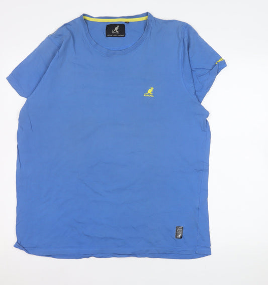 Mens UK Size XL Kangol Blue  T-Shirt