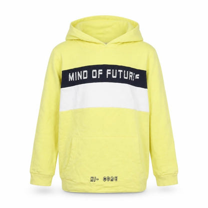 Boys UK Size 9 Years Sfera Yellow Pullover Hoodie