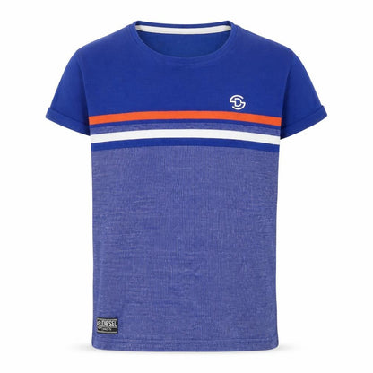 Boys UK Size 9-10 Years Diesel Blue Basic T-Shirt