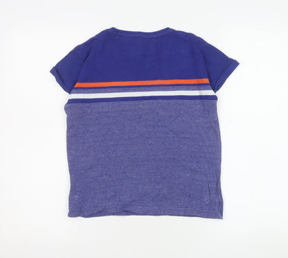 Boys UK Size 9-10 Years Diesel Blue Basic T-Shirt