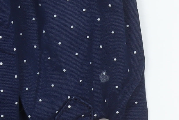 Boys UK Size 9-10 Years L.O.G.G. Blue Basic Button-Up