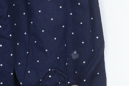 Boys UK Size 9-10 Years L.O.G.G. Blue Basic Button-Up