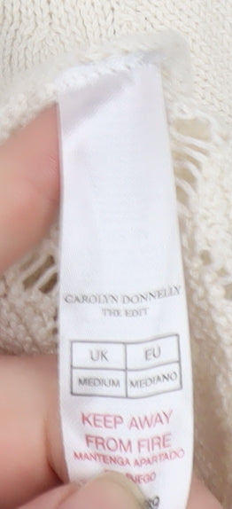 Womens UK Size M Carolyn Donnelly The Edit Ivory Pullover Jumper