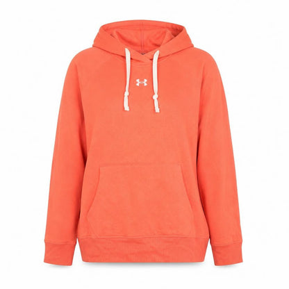 Womens UK Size L Under armour Orange Pullover Hoodie