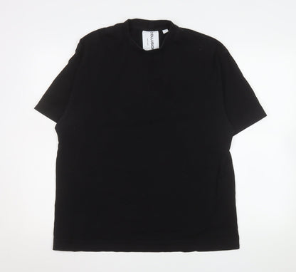 Mens UK Size L COLLUSION Black  T-Shirt
