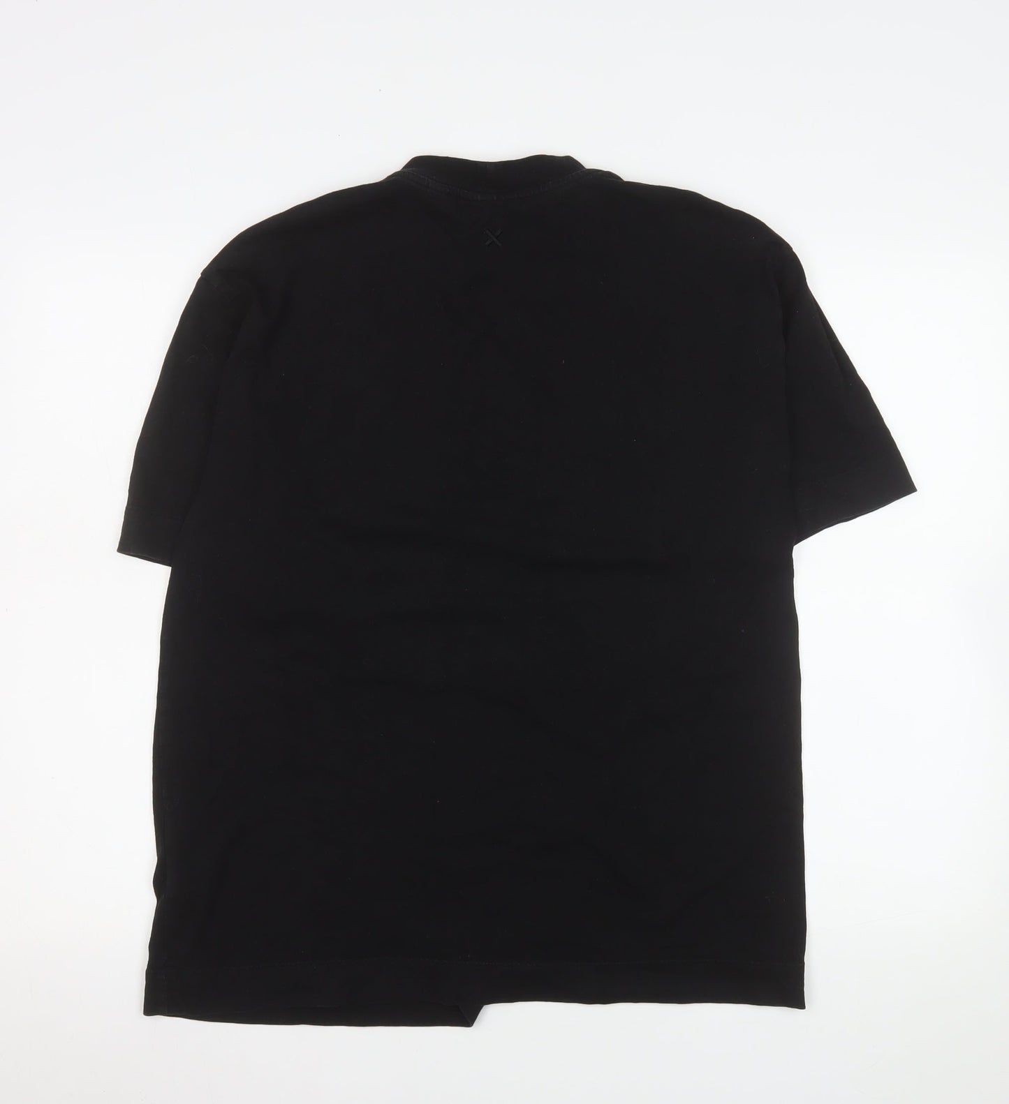 Mens UK Size L COLLUSION Black  T-Shirt