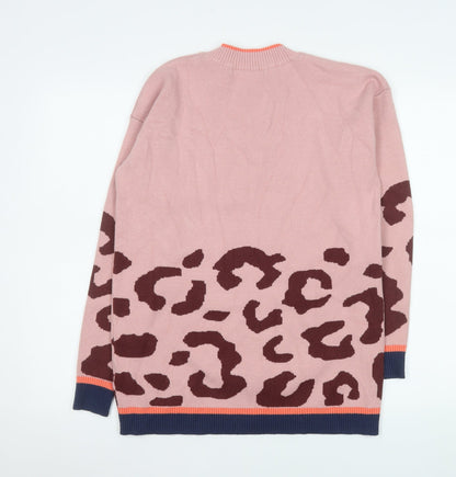 Womens UK Size S NEXT Pink Pullover Jumper