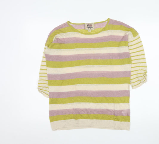 Womens UK Size M Arabella & Addison Multicoloured Pullover Jumper