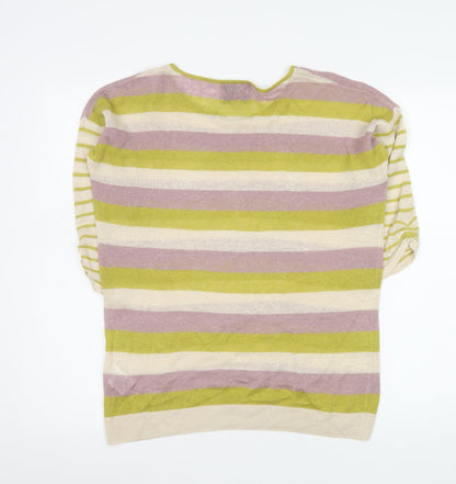 Womens UK Size M Arabella & Addison Multicoloured Pullover Jumper