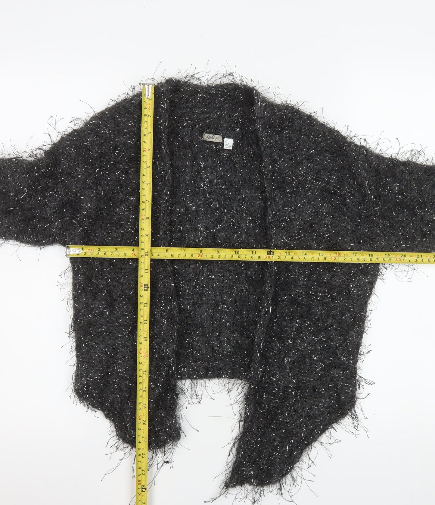 Womens UK Size 10 Coercion Grey Cardigan Jumper