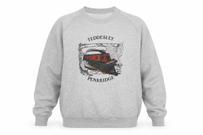 Mens UK Size XL JERZEES Grey Pullover Sweatshirt