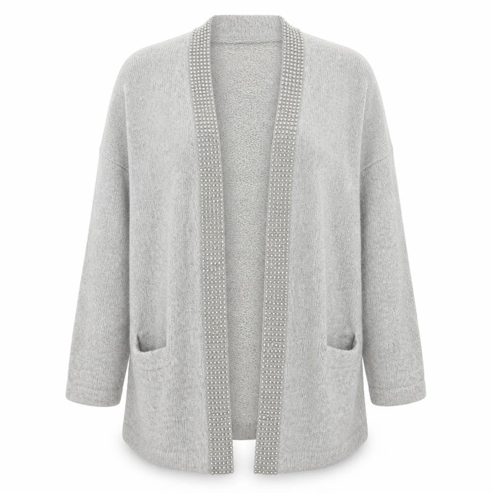 Womens UK Size 14/16 Classics & Co Grey Basic Jacket