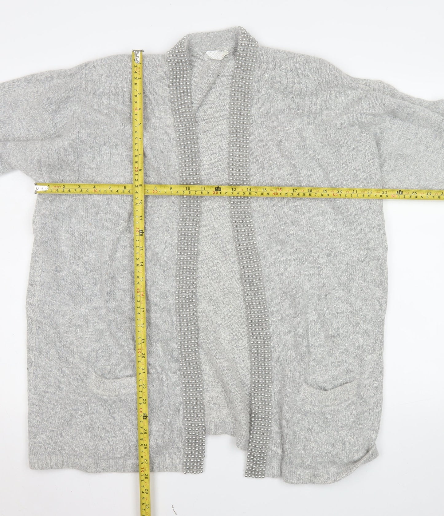 Womens UK Size 14/16 Classics & Co Grey Basic Jacket