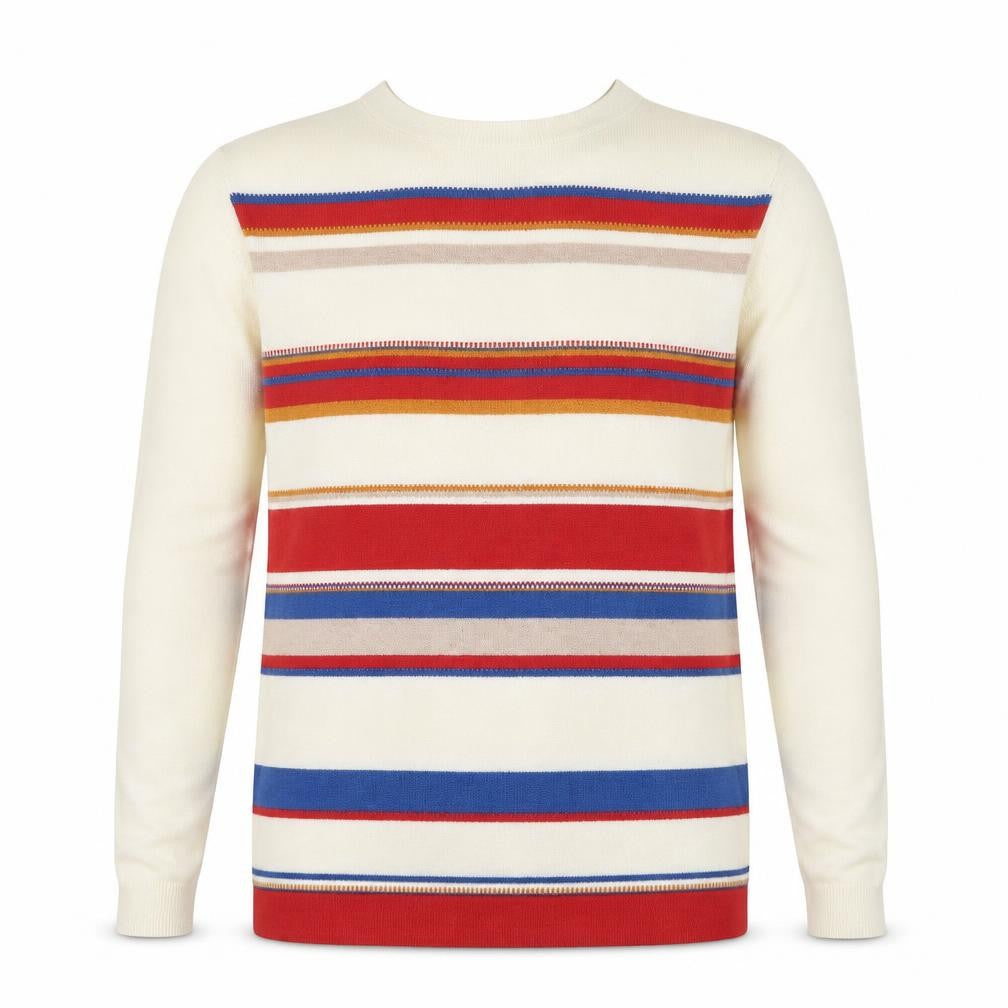 Mens UK Size M Aigle Multicoloured Pullover Jumper