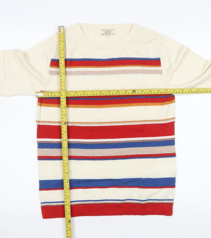 Mens UK Size M Aigle Multicoloured Pullover Jumper